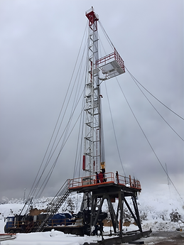 Geothermal drilling team at a high-temperature field site in Türkiye