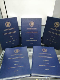 A.Y.B.Ü ÜNİVERSİTESİ TEZ BASKISI
