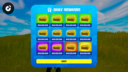 Daily Rewards UI Menu