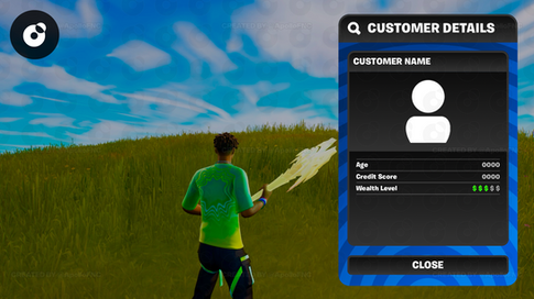 Info Sidebar UI Pop-Up