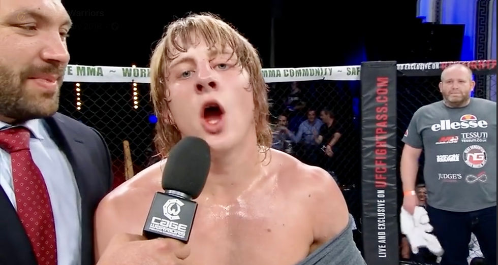 Who is UFC Liverpool star Paddy the Baddy Pimblett