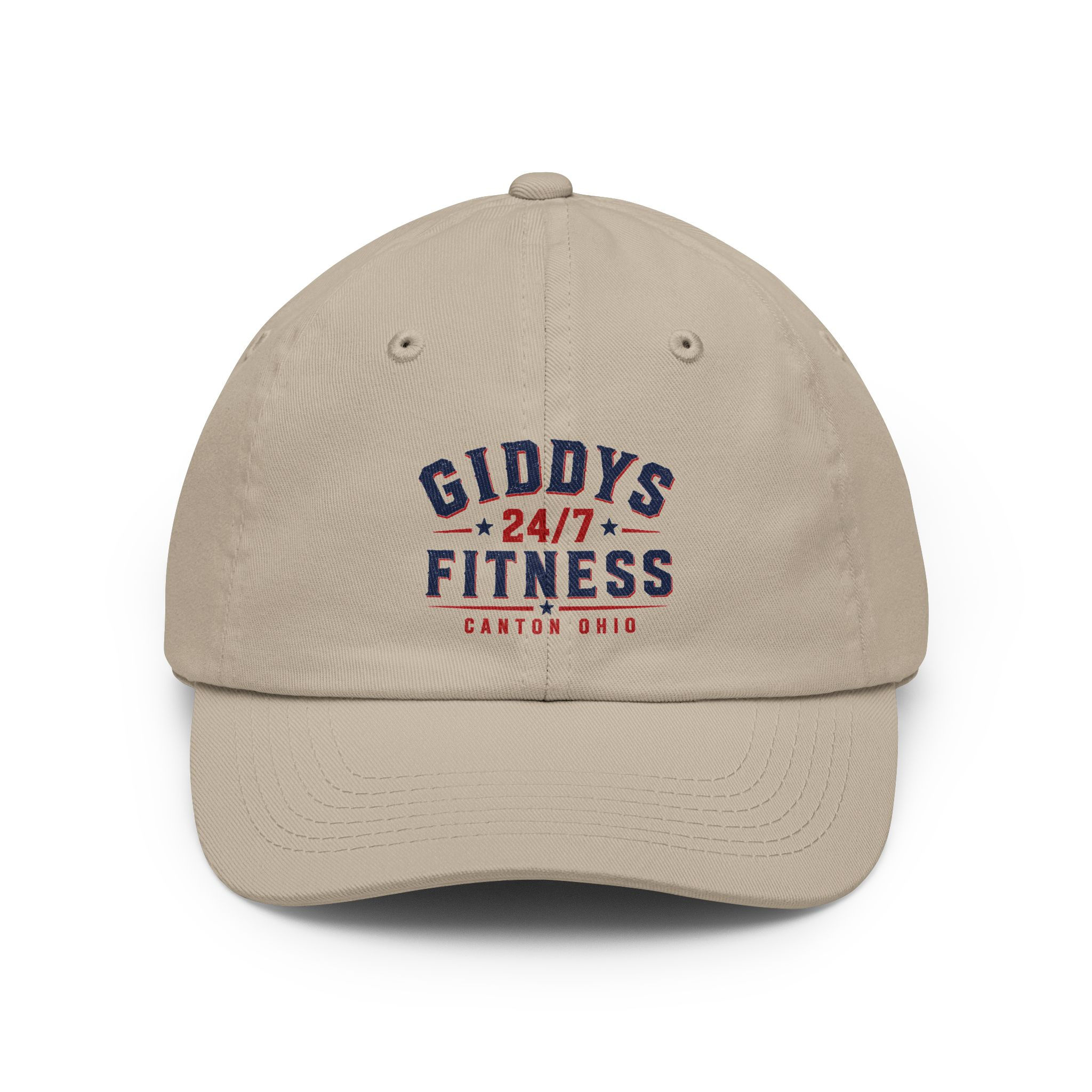 Giddy’s Fitness Dad Hat — 24/7 Gym Logo Cap
