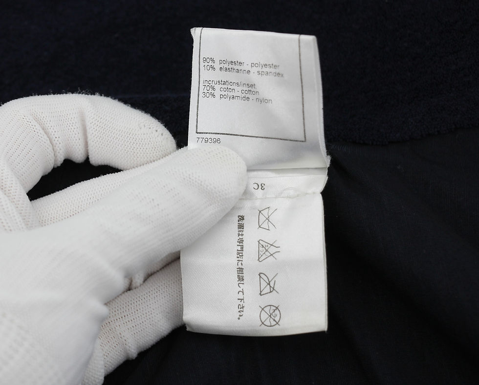 Thumbnail: Chanel Vintage 2008 Sequin and Terry Midnight Cloth Jacket