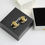 Thumbnail: Chanel Vintage 02A Rhinestone Black CC Logo Clip-on Earrings 