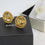 Thumbnail: Chanel Vintage 93A Rare Lava Gripoix Mirror Clip-on Earrings