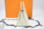 Thumbnail: Hermes Birkin 25 Craie Swift Stamp T