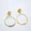 Thumbnail: Chanel Vintage 54-71 Gold-Plated Large Hoop Clip-on Earrings