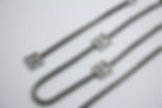 Thumbnail: Chanel Vintage 06A Metal Four CC Silver Square Buckle Waist Chain 97CM