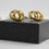 Thumbnail: Chanel Vintage 93A Rare Lava Gripoix Mirror Clip-on Earrings