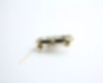 Thumbnail: Chanel Vintage 54-71s Rhinestone Gold-plated CC Logo Brooch