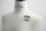 Thumbnail: Chanel F19V Rhinestone Silver CC Mark Brooch 