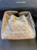 Thumbnail: Chanel 2025 Suede & Metal Brown Hobo Bag