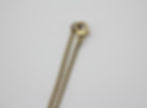 Thumbnail: Chanel Vintage 03S Metal White Mushroom Necklace