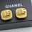 Thumbnail: Chanel Vintage 96P Gripoix Gold-plated Fantasy Pink & Purple Square Clip-on Earr