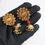 Thumbnail: Chanel Vintage 93A Gripoix Gold-plated Red Dangle Clip-on Earrings 