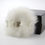 Thumbnail: Chanel Vintage 04A Rabbit Fur White Round Bow Brooch