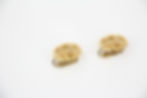 Thumbnail: Chanel Vintage 71-80 Gold-Plated Rhinestone Floral Hoop Clip-on Earrings 
