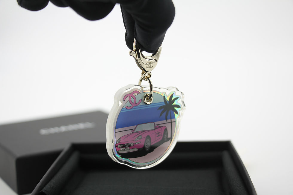 Thumbnail: Chanel D24C Resin Resort Collection Pink Sports Car Handbag Charm