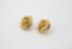Thumbnail: Chanel Vintage 95A Gold Plated Embossed Round CC Clip-on Earrings