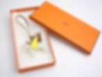 Thumbnail: Hermès Rodeo Pm Pegase Pm Bag Charm In Craie Chai Lime Milo