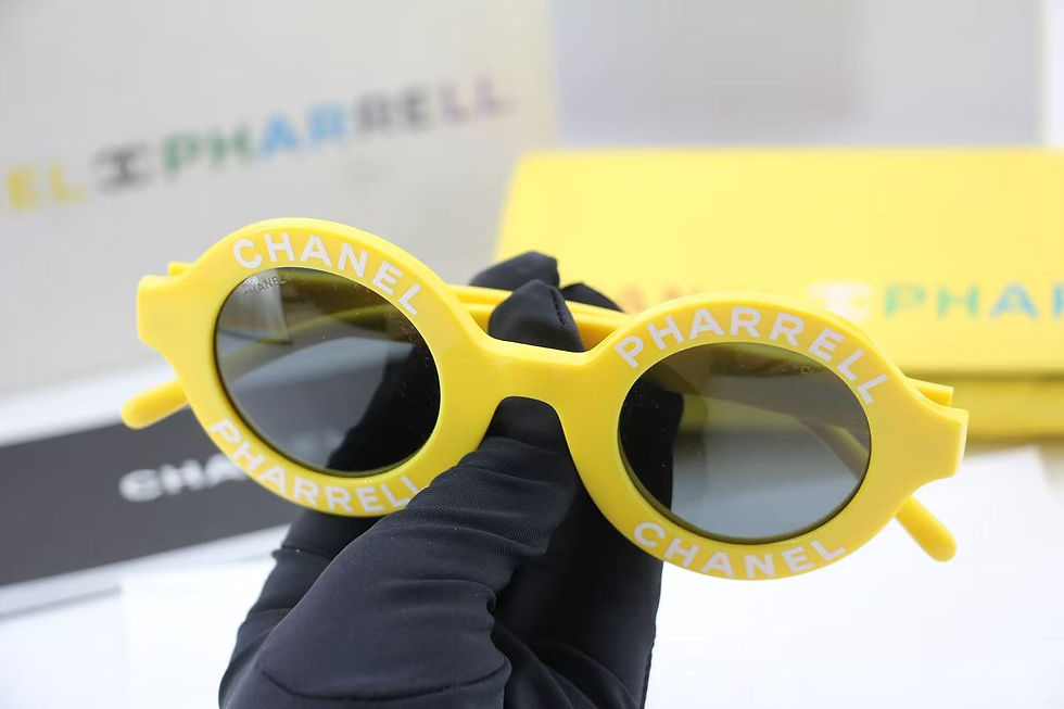 Thumbnail: Chanel 2019 CC Pharrell Yellow Sunglasses