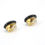Thumbnail: Chanel Vintage 95A Resin Black Round Clip-on Earrings