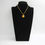 Thumbnail: Chanel Vintage 98A Acrylic Light Yellow Brown Camellia Necklace 
