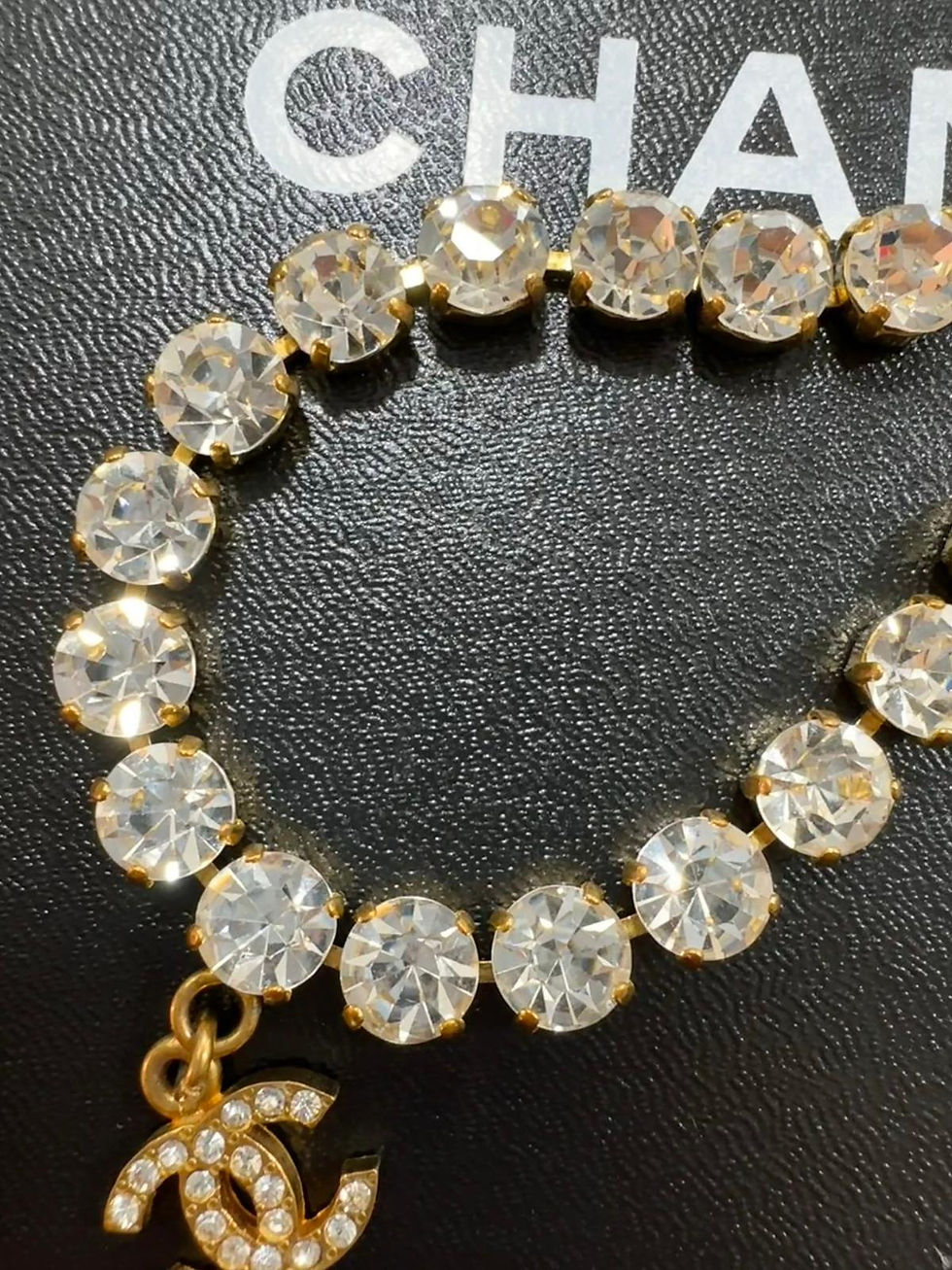 Thumbnail: Chanel Vintage 95P Rhinestone Barbie Necklace 