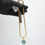 Thumbnail: Chanel Vintage 97P Gripoix Blue Camellias Pendant Necklace