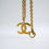 Thumbnail: Chanel Vintage 81-85年鍍金拉絲線條長項鍊