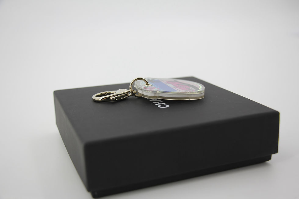 Thumbnail: Chanel D24C Resin Resort Collection Pink Sports Car Handbag Charm