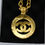 Thumbnail: Chanel Vintage 94A Grapevine Gold Plated Medal Long Necklace 