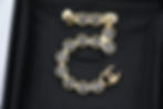 Thumbnail: Chanel A24S Acrylic No. 5 Champagne Gold Transparent Brooch 