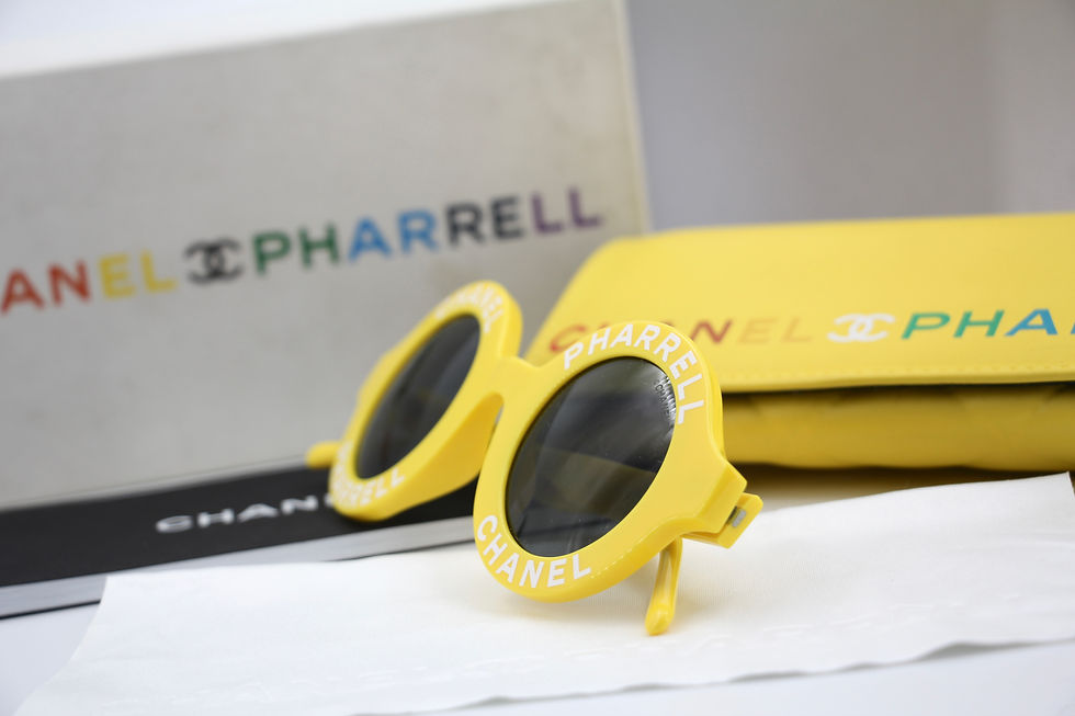 Thumbnail: Chanel 2019 CC Pharrell Yellow Sunglasses