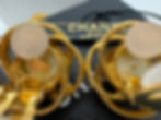 Thumbnail: Chanel Vintage 96P Gold-Plated Imitation Pearl Spiral Clip-on Earrings