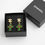 Thumbnail: Chanel Vintage 02P Gripoix & Gold-Plated Green Red Cross Stud Earrings