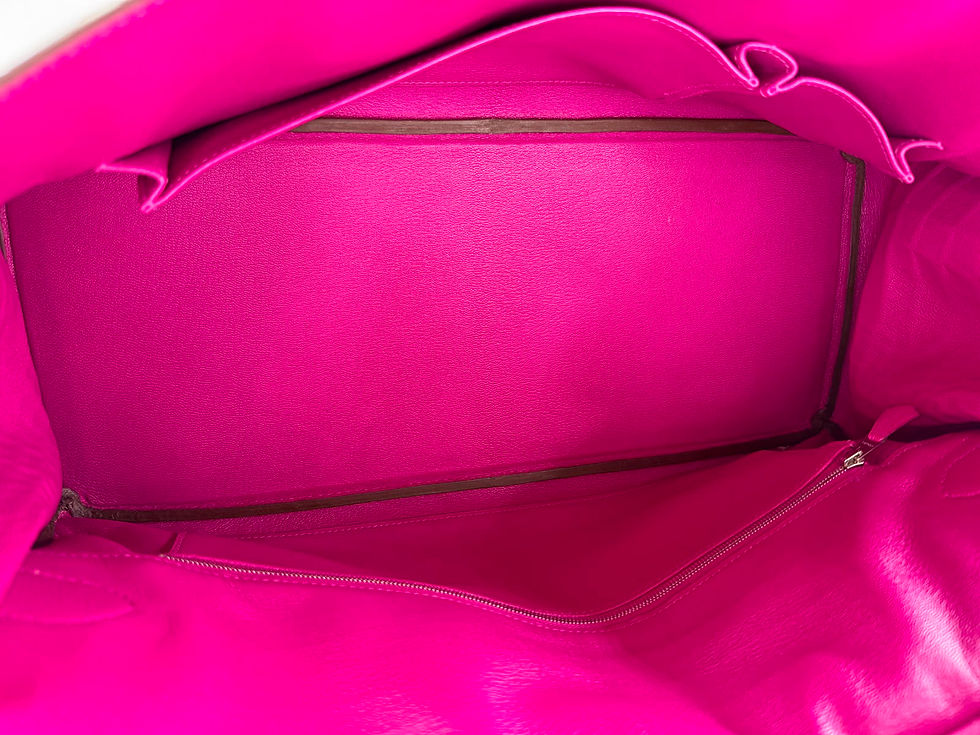 Thumbnail: Hermès JPG Shoulder Birkin 42 Shiny Rose Schéhérazade Porosus Crocodile PHW  