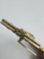 Thumbnail: Chanel B18P Leather Rainbow Chain Brooch