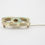 Thumbnail: Chanel B14K Iridescent Orange-Green Large CC Brooch