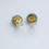 Thumbnail: Chanel Vintage 96C Resin Light Blue Bean Clip-on Earrings