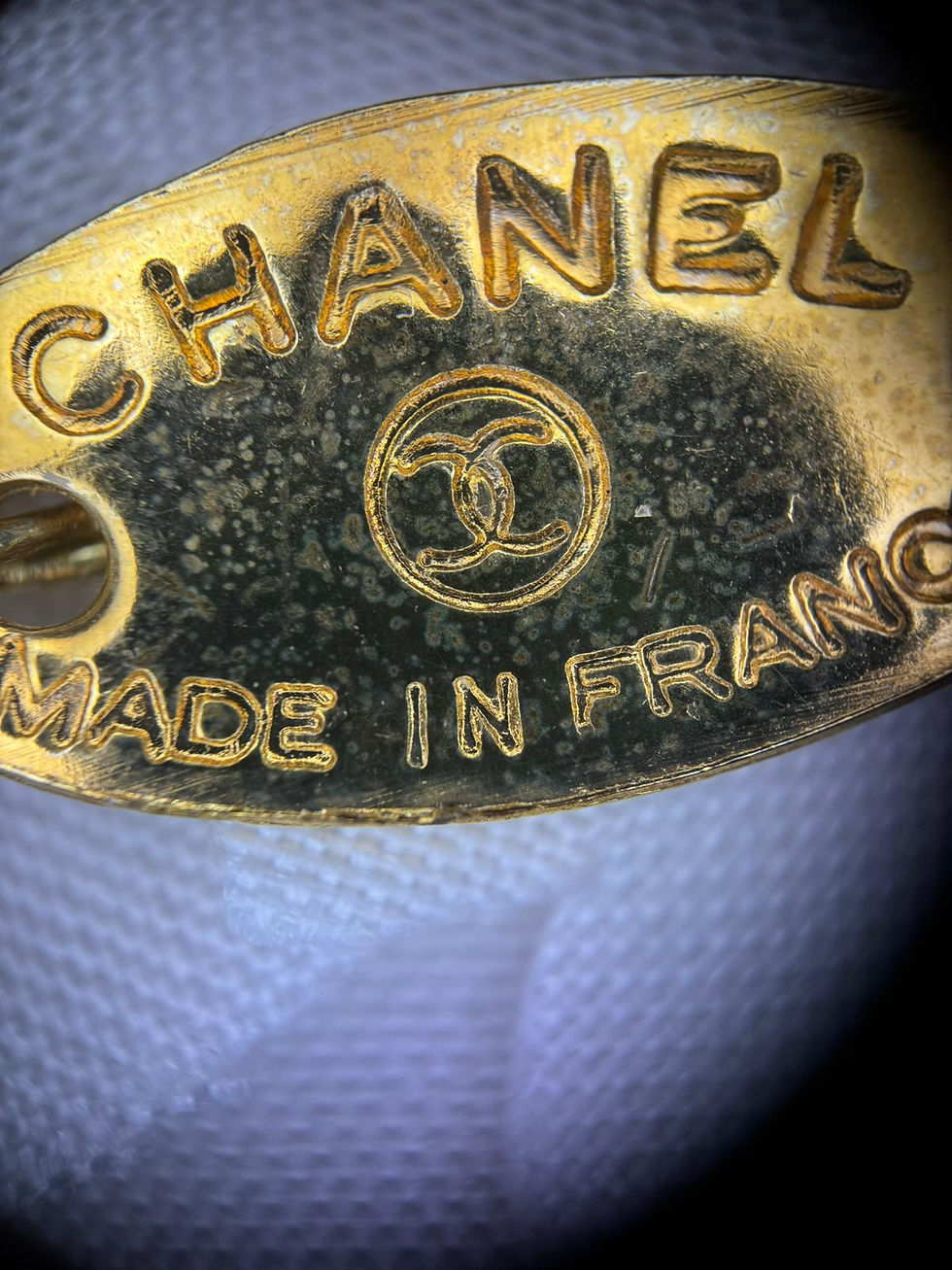 Thumbnail: Chanel Vintage 81-85 Silk White Camellia Brooch