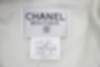 Thumbnail: Chanel Vintage P95 Wool Coco Button White Light Green Short Jacket