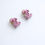 Thumbnail: Chanel Vintage 04P hot pink CC enamel studs 