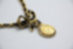 Thumbnail: Chanel Vintage 96P Mrs Coco Gold-plated Leather Chain Necklace 