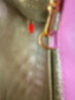 Thumbnail: Chanel Vintage 97-94 Quilted Canvas Rhinestone CC Pink Flap Bag