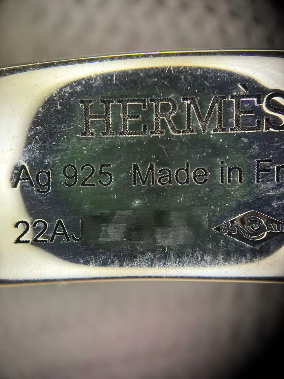 Thumbnail: Hermes Silver925 Amulettes Kelly Pendant Necklace (With Hermes Copy Receipt)