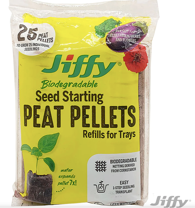 The Jiffy 42mm Peat Pellet Refill pack (25)