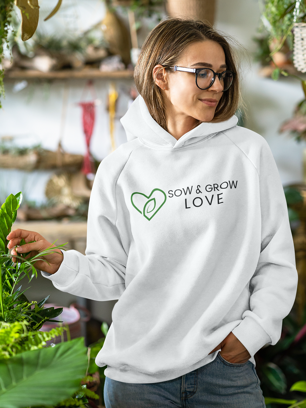 Thumbnail: Sow & Grow Love Unisex Heavy Blend™ Hooded Sweatshirt