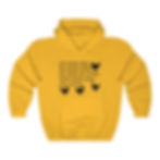 Thumbnail: My Chick Black Unisex Heavy Blend™ Hooded Sweatshirt