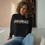 Thumbnail: LiveLifeFully Crop Hoodie